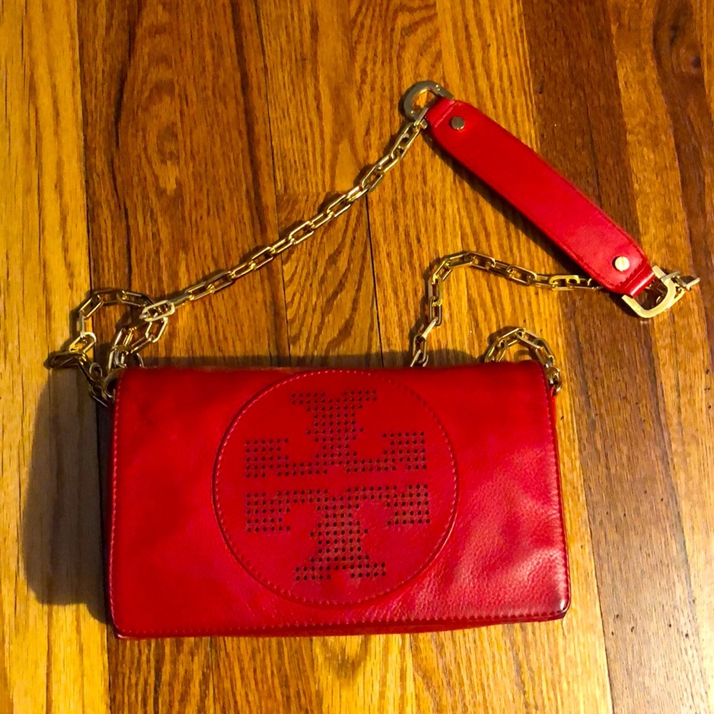 Tory Burch Kipp Bag in Red (shoulder/crossbody)
